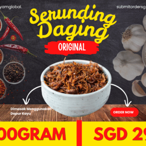 SERUNDING DAGING (100 GRAM)